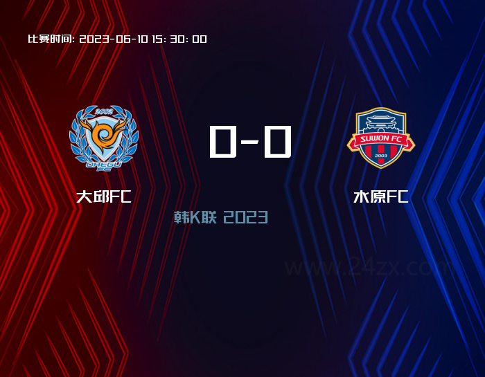 06月10日 韩K联 大邱FCVS水原FC 赛前分析